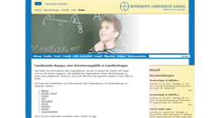 Desktop Screenshot of familieninfo-aargau.ch
